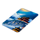 Chinees bergpaleis magneet (Linkerzijde)