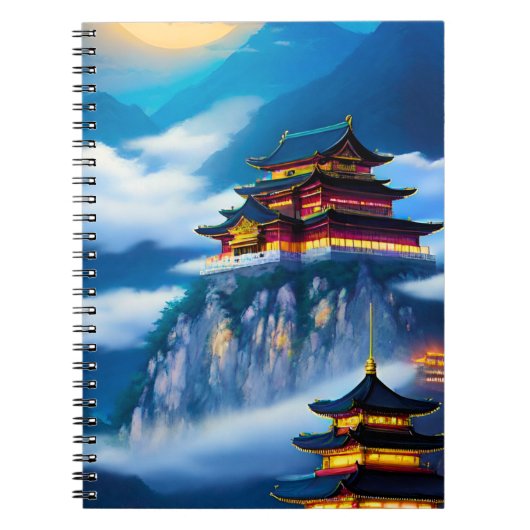 Chinees Bergpaleis Notitieboek (Voorkant)