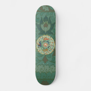  Chinees Blauw Groene Cirkel Persoonlijk Skateboard