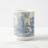 Chinees Blauw Toile Koffiemok (Center)