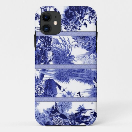 Chinees Blauw-Wit Porselein Case-Mate iPhone Case (Achterkant)