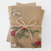  Chinees Bloemenkunst Inpakpapier Vel (In situ)