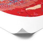 Chinees Bride Matryoshka Poster (Hoek)