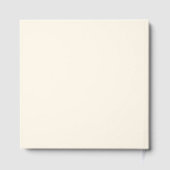 Chinees bruiloft lijst geel bloemenvogel elegant gastenboek (Achterkant)