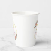 Chinees bruiloft met bloem papieren bekers (Links)