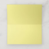 Chinees bruiloft met bloem plaatskaartje (Binnenkant ongevouwen)