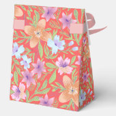 Chinees bruin pastollingspatroon bedankdoosjes (Achterkant)