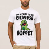 CHINEES BUFFET Grappige T-shirts (Voorkant)