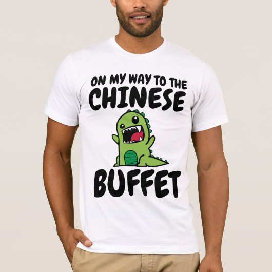 CHINEES BUFFET Grappige T-shirts (Voorkant)