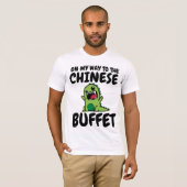 CHINEES BUFFET Grappige T-shirts (Voorkant volledig)
