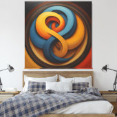Chinees Canvas Afdruk (Insitu (Slaapkamer))
