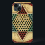 Chinees checkboard van Ethan Harper Case-Mate iPhone Case<br><div class="desc">Met dit spectaculaire Chinese damesbordschilderij van Ethan Harper zet je je spel op. Het stuk heeft een zeer  gevoel,  alsof het gepatterd werd op een familieheirloom. Dit zou een geweldig cadeau zijn voor iemand die van bordspellen houdt!</div>