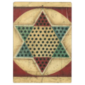  Chinees checkboard van Ethan Harper Klembord (Achterkant)