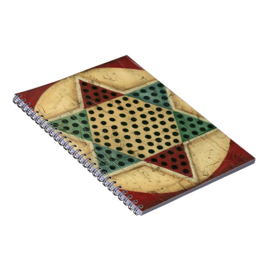  Chinees checkboard van Ethan Harper Notitieboek (Rechterzijde)