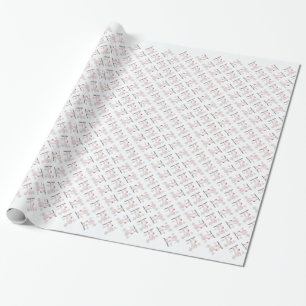 Chinees Crested (haarloos) Geschiedenis Ontwerp Cadeaupapier