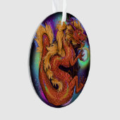 Chinees dierenriem 2024 Jaar van de Draak Ornament (voorkant)