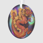 Chinees dierenriem 2024 Jaar van de Draak Ornament (voorkant)