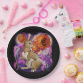 Chinees dierenriemjaar van het konijn papieren bordje (Feest)