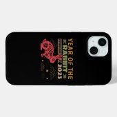 Chinees dierjaar konijn 2023 Case-Mate iPhone case (Achterkant (horizontaal))