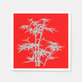 Chinees diner op bamboe servet (Voorkant)