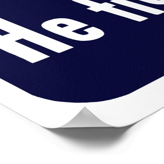 Chinees — dit Man is je vriend Poster (Hoek)