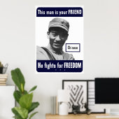 Chinees — dit Man is je vriend Poster (Thuiskantoor)
