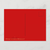 Chinees douane jaar dierentuin vogeldagvaarding VG Uitnodiging Briefkaart (Achterkant)