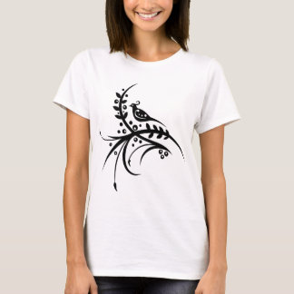 Chinees draaibloemontwerp t-shirt