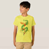 Chinees Dragon Kinder T-shirt (Voorkant volledig)