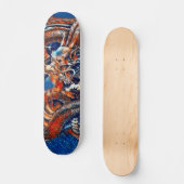 Chinees Dragon Rain Element Custom Pro Park Deck Persoonlijk Skateboard (Voorkant)