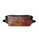 Chinees dragon Red Gold Messenger Bag (Onderkant)