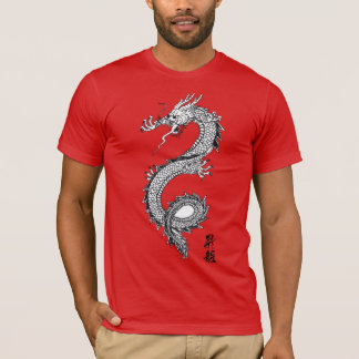 Chinees Dragon-Tattoo T-shirt