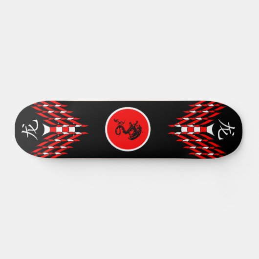 Chinees drakenbord skateboard (Horizontaal)