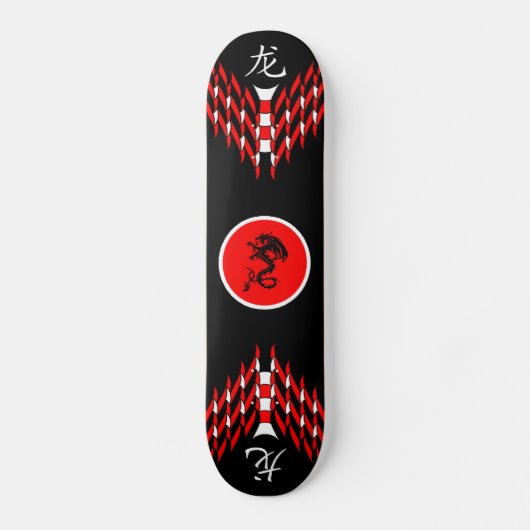 Chinees drakenbord skateboard (Voorkant)