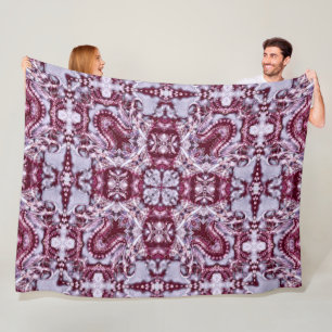 Chinees Drakenhologram Mandala Fleece Deken