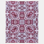 Chinees Drakenhologram Mandala Fleece Deken (Voorkant)