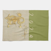 Chinees Drakenjaar 20214 kies kleur KT Theedoek (Horizontaal)