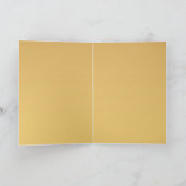 Chinees Drakenjaar 2024 Elegant Monogram VGC Feestdagen Kaart (Binnen)