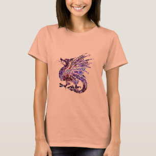 Chinees drakenkunst Shirt vrouwen