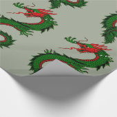 Chinees drakenpapier cadeaupapier (Hoek)