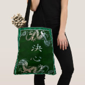 Chinees drakenstammotief tote bag (Dichtbij)
