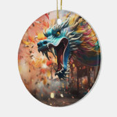 Chinees drakensymbool 2024 keramisch ornament (Links)