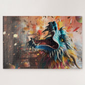 Chinees drakensymbool 2024 legpuzzel (Horizontaal)