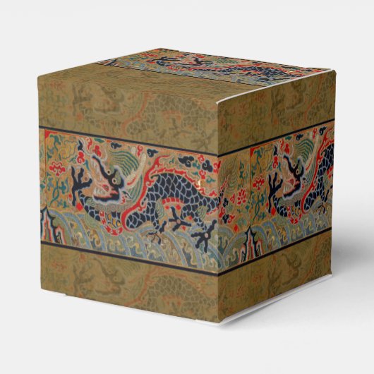 Chinees drakensymbool Antiek Aziatisch Bedankdoosjes (Achterkant)