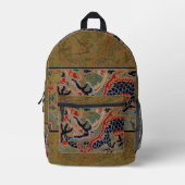 Chinees drakensymbool Antiek Aziatisch Bedrukte Rugzak (Voorkant)
