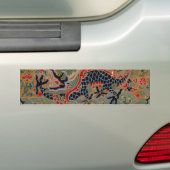Chinees drakensymbool Antiek Aziatisch Bumpersticker (Op auto)