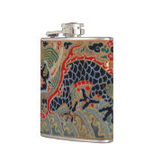 Chinees drakensymbool Antiek Aziatisch Heupfles (Links)