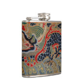 Chinees drakensymbool Antiek Aziatisch Heupfles (Rechts)