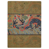 Chinees drakensymbool Antiek Aziatisch Klembord (Achterkant)