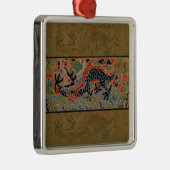 Chinees drakensymbool Antiek Aziatisch Metalen Ornament (Rechts)